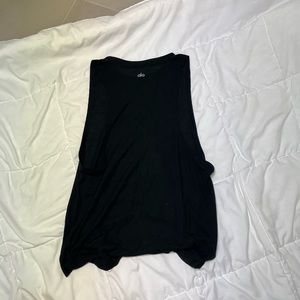 alo yoga muscle shirt/racer back